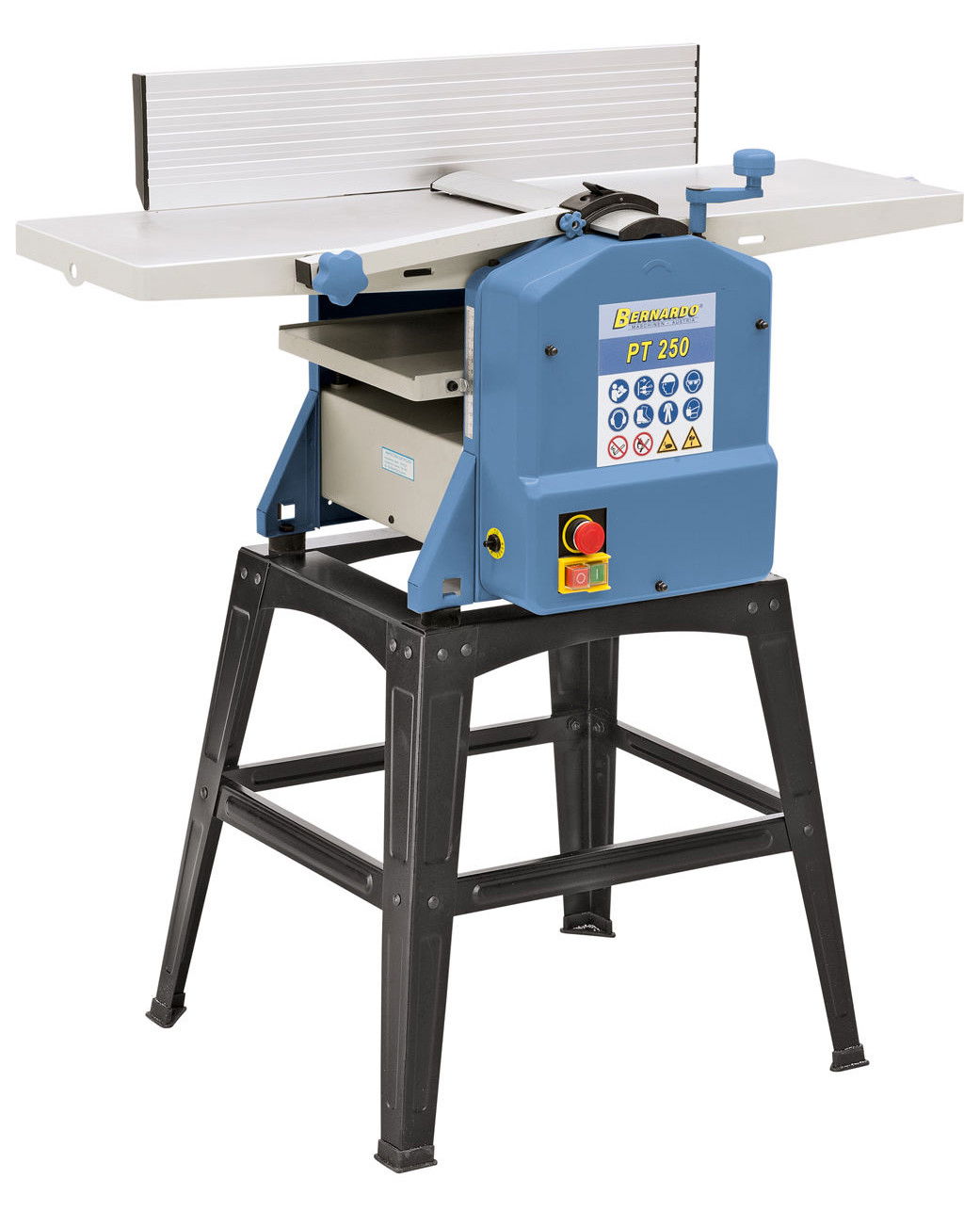 Bernardo PT 250 egyengető és vastagoló gyalugép alsó állvánnyal, 230 V termék fő termékképe