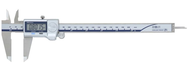 Mitutoyo ABSOLUTE Digimatic IP67 digitális tolómérő, 0-200 mm (0-8"), 0.01 mm (0.0005") (500-753-20) termék fő termékképe