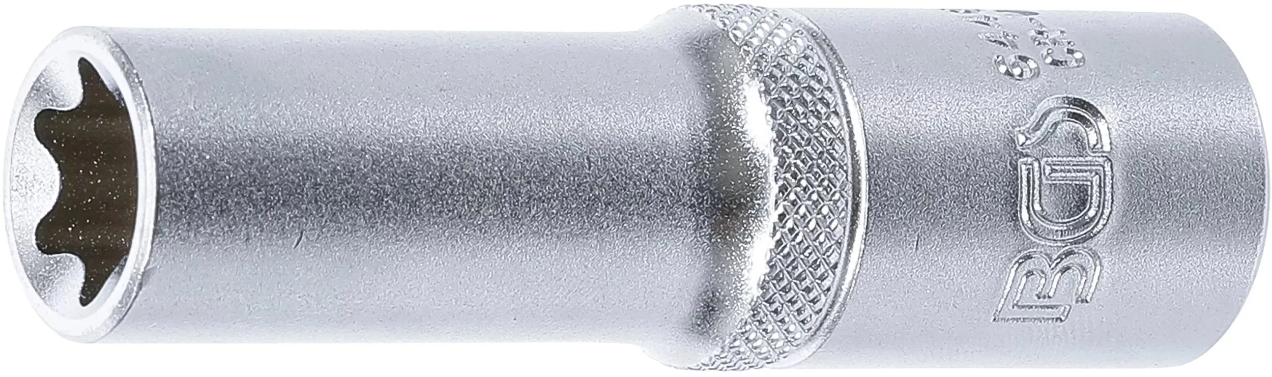 BGS Technic 9-6446 1/2"-os E-típusú (belső torx) dugókulcs fej, hosszított kivitel, E-16 termék fő termékképe