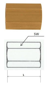 Rectus (MU 21) G 1/2 csatlakozású menetes karmantyú termék fő termékképe